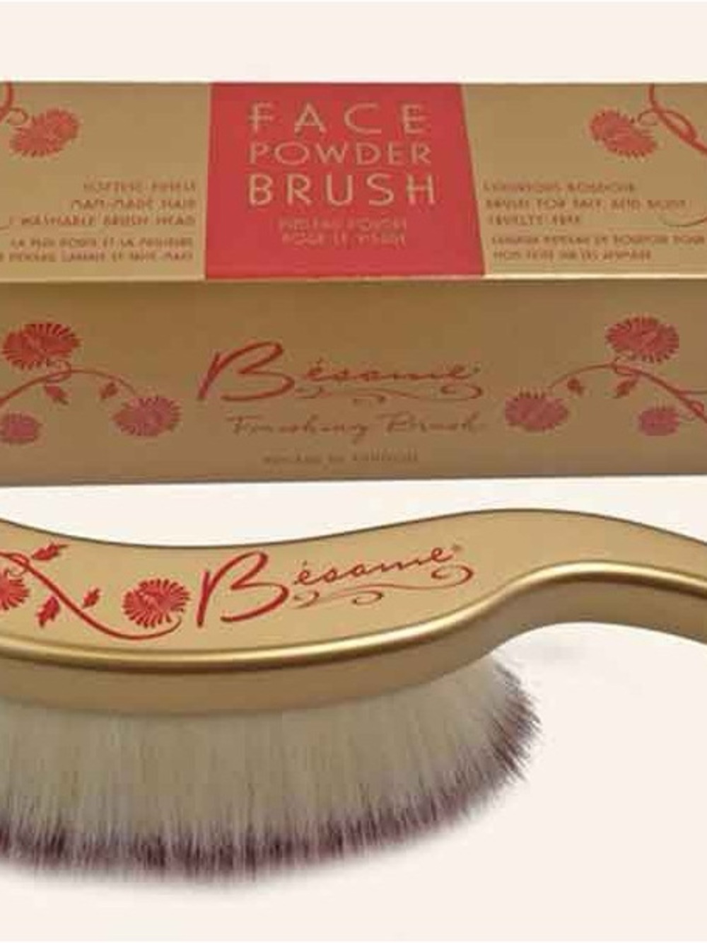 ISO- Bésame Cosmetics Boudoir Long Hair Finishing Powder Brush